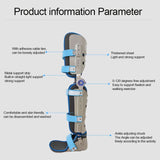 Adjustable Pads Leg Ankle Brace-Orthopedic Knee Support Joint Pain Relief- Protector Bone Orthosis Ligament