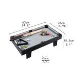 Mini Tabletop Set Fun Entertainment Office Pool Cues Billiards Game for Kindergarten Parties Playroom Table Bedroom