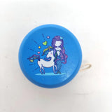 Cute Animal Prints Yoyo Ladybug Kids Yo-Yo Creative Toys for Children 5cm Wooden Yo Ball