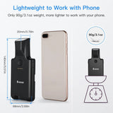 Eyoyo Back Clip Bluetooth Portable Barcode Reader Data Matrix 1D 2D QR Bar Code Scanner Android IOS System