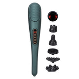 Electric Body Massage Hammer Electric Handheld Percussion Massager 30 Minutes Automatic Shutdown Dispel Cold for Shoulder Legs