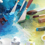 4 Pcs Painting Scraper Knife Stainless Steel Painting Mixing Scrapers Palette Painting Knife For Painting Art Tool