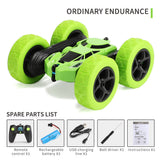 360 degree double-sided stunt car, high-speed rotating and rolling lights, children's remote control car toys