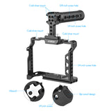 Andoer Aluminum Alloy Camera Cage Kit with Top Handle Grip Replacement for Sony A7 IV