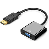 DP Cable 1080P DisplayPort Male to VGA Female Converter Adapter For Projector DTV TV HDVD Laptop