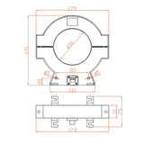 ETCR090KU AC Leakage Sensor Split Core Current Probe