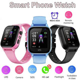 SOS LBS voice chat simulation card children's smart camera waterproof mobile phone watch boy and girl gift
