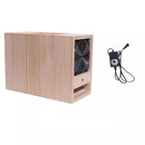Electric Cleaning Winnower Adjustable Grain Thrower Screening hine Wind Sheller Bird Food Blaashine