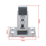 Zinc alloy Freezer oven door lock Adjustable handle XL-1061 for Oven freezer cold storage electric furnace Door accessory