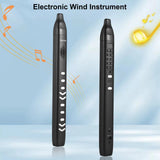 Digital Electronic Wind Instrument Portable Synthesizer Supports 10 Tones Blowing Sensitivity Built-in Speaker APP BT Connect