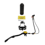 DIDEEP 2L X5000Plus Scuba Tank Diving Gear Scuba Oxygen Cylinder Diving Tank Kit for Underwater Breathing Portable Scuba Tank