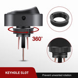 50PCS LED Lighted Rocker 12V Illuminated ON Off Toggle 30A 3Pin SPST Oval Shaped Switch 12mm Hole for Car Truck
