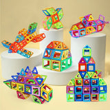 Magnetic Building Blocks Big and Mini Size DIY Magnets Kids Designer Construction Set Gifts for Children Toys