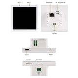 4 inch smart panel with ac100-240v POE RS485 RJ45 Smart home tablet