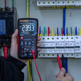 Q1 Digital Multimeter Auto True RMS 9999 Counts With Analog Professional Multimetro Transistor Capacitor NCV Ohm Tester