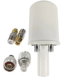 Mesh Dual Polarization Antenna Horn 1700-4200Mhz Wifi 3G 4G 5G Parabolic Dish Reflector 2X 32Dbi Only Feed