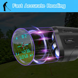 DC-600 Golf Laser Rangefinder 600M Rechargeable Distance Meter With Slope and Flag Lock Vibration for Golfing Promotion