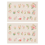 Long Lasting Bright Color Wide Application Durable PET Sticker wer Pattern DIY Scrapbooking Decal