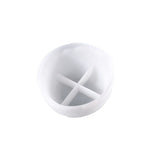 1 Piece Resin Silicone Casting Mould Irregular Moulds Transparent-White For DIY Tea Tray