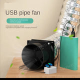 USB Adjustable Speed Solder Absorber ESD Fume Extractor Duct Exhuast with 1M Pipe Tub Ventilation Fan