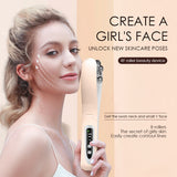 Home Beauty Instrument Wrinkle Remover Device Y Shaped Microcurrent Face Lifting Device Skin Tightening Machine Neck Instrument
