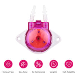 Peristaltic Dosing Mini Liquid Self-priming Water Pump Silicone Tube for Aquarium Tank Lab Chemical