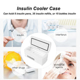 Coog Case Portable Medicine Fridge Plug in Insu Cooler Box for Home Car Travel