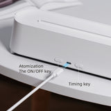 1pc, Colorful Flame Fire Diffuser Humidifier With Remote Control, For Large Room, Bedroom, Office