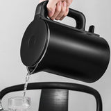 Stainless Steel Electric Kettle, Automatic Power-Off, Anti-Drying, Large Capacity, Quick-Heating, 1500W, 1.8L