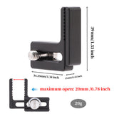 Camera Cage 20MM Universal Camera HDMI Cable Clamp Adjustable HDMI-compatible Cable Clip Mount Accessories
