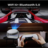 Newest Android 11 Video Support 1080P WiFi 5G BT5.0 LED Portable Smart Mini Home Projector with Battery K1 Projectors