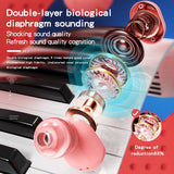 A10 Bluetooth Wireless Earphones Headphones Tws Earbuds Outdoor V5.3 with Charging Bin Touch Control Noise ReductionLED Display