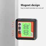 Digital Electronic Level Digital Angle Fnder Protractor Precision Level Box Easy To Use Red