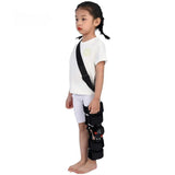 Children's knee Fixation Adjustable Knee Brace Hinged Stabilizer Medical Recovery Supports Ligament Sport Injury Splint