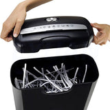 Paper 220V Electric Document Shredder 10LPaper Cutter Strip Mini Super Shredding paper crusher Office Home 180w
