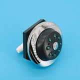 Φ11.5mm Jet 70mm ABS Cover Eight-holes Dazzg Spray Nylon Base Massage Bathtub Shower Nozzle Accessories