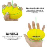 Grip Ball Finger Exerciser Stroke Hemiplegia Rehabilitation Training Hand Strengthener Tool Wrist Fiess Sport Equipment