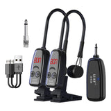 Saxophone Microphone Handheld UHF Mic for Voice Amplifier Trumpet Clarinets