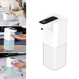 Automatic Liquid USB Rechargeable Foaming Touchless Hand Free Portable Foam Soap Dispenser for Bathroom Kitchen