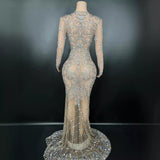 Fashionable new fishtail long dress, luxurious temperament, party evening dress for direct sale