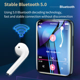 Touch Latest Bluetooth MP3 Portable Large Capacity Battery Student Walkman Music Player E-boo Outside Outdoor Sports New 2023