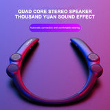 Wearable Bluetooth-compatible Speaker Hang Neck Wireless Stereo Sound Box