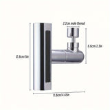 1pc, Four-speed Raindance Faucet Set: Supercharged Kitchen Waterfall Raindance Four-speed Faucet Aerator