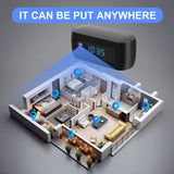 Clock Cam HD 1080P WiFi Wireless Remote Camera Night Vision Motion Detection Alert Surveillance Home Office Security Camcorder