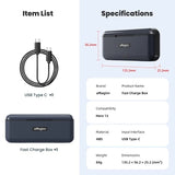 For aMagisn Fast Charge GoPro Hero13 Battery Storage Box Smart Charger Accessories for GoPro13 Action Camera