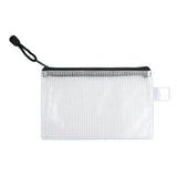 Pvc Waterproof Zipper Pouch File Holder Set School Office Supplies Durable Transparent Home for Students