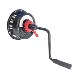 170 Gasoe Engine Hand Crank Mini Tiller Pump Generator Threshing hine One-Button Starter Is Convenient