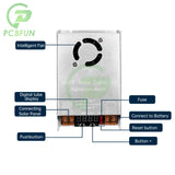 MPPT 500W 450W 20A DC18-80V Input Charging Solar Buck Controller 12V24V Auto Recognition