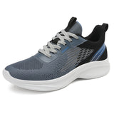2023 Spring Sports Men's Large Size New Mesh Breathable Lightweight and Comfortable Shock Absorbing Running Shoes