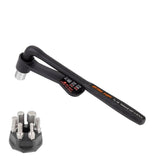 Mini Double Ended Quick Socket Ratchet Wrench Screwdriver Hex Torque Wrenches Hand Repair Tools